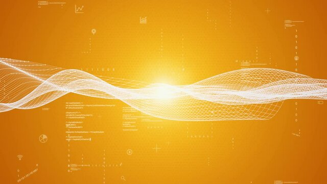 Digital transformation concept. System engineering. Communication network.