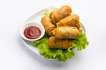 Potato roll samosa