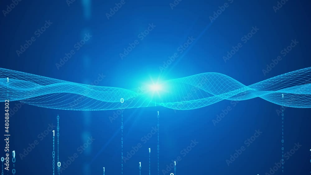 Poster Digital transformation concept. System engineering. Communication network.