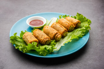 Potato roll samosa