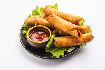 Cigar samosa or roll samosa
