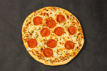 Italian traditional cuisine – Pizza pepperoni