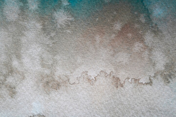Watercolour Painting on Textured Background for Designing 