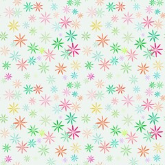 seamless floral pattern, Seamless pattern multicolored flowers for fabrics, paper, wrapping, curtains, tablecloths.