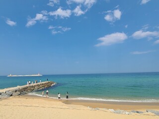 East sea of Gangneung, Korea