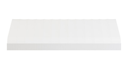 Awning construction. Hangar. 3D rendering.