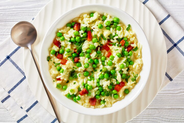 Risi e Bisi, Venetian Risotto with Spring Peas