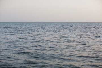 blue sea. Minimal abstract summer holiday concept background.