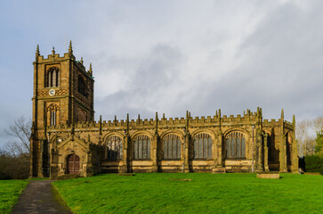 Parish Church of Mold, North wales