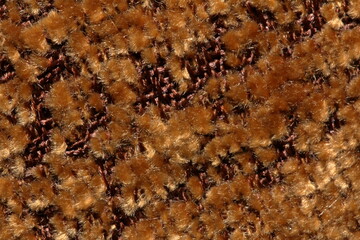 texture of soft chenille fabric