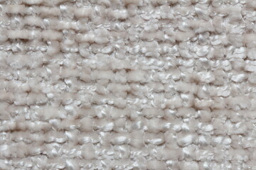 texture of soft chenille fabric