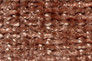 texture of soft chenille fabric