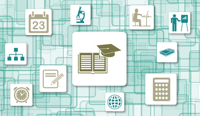 Fototapeta premium Concept of education