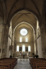 Manoppello - Abruzzo - Abbey of Santa Maria d'Arabona - The internal part of the church