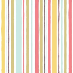 Tapeten Seamless background with vertical stripes in bright colors. © Elena Melnikova