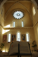 Manoppello - Abruzzo - Abbey of Santa Maria d'Arabona - The internal part of the church