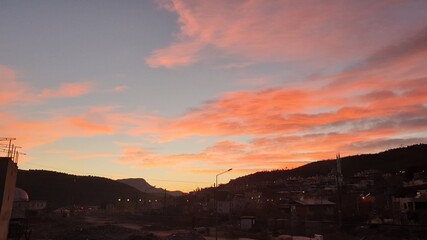 a beautiful sunset