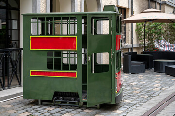 Fototapeta na wymiar old tram