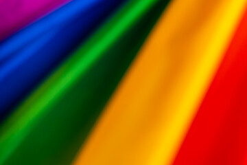 specially blurred image of a lesbian transgender gay flag.