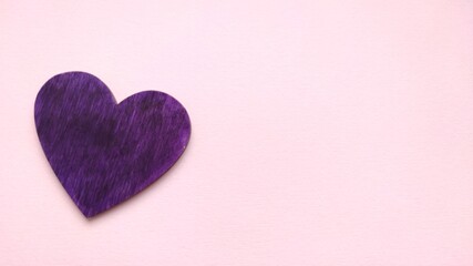 purple heart. Expression of understanding and compassionate love. Love and caring. The concept of parents and children. Military medal for wounded soldiers