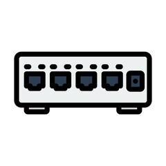 Ethernet Switch Icon