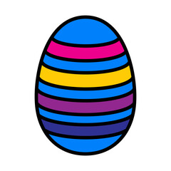 Easter Egg With Ornate Icon