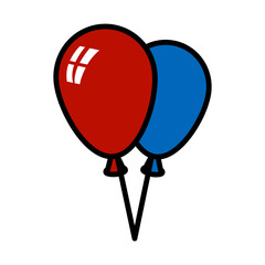 Two Balloons Icon