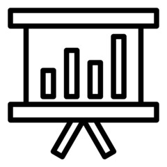 presentation line icon