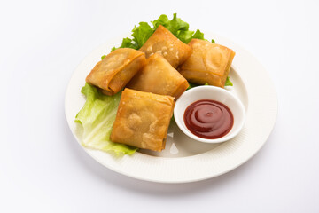 Chinese samosa square shape
