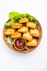 Chinese samosa square shape