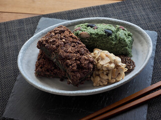 한국의 전통음식 다양한 떡 