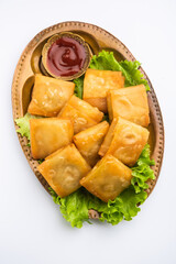 Chinese samosa square shape