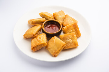 Chinese samosa square shape