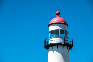 Lighthouse Hellevoetsluis, South Holland Province, The Netherlands
