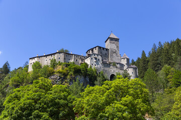 Fototapeta na wymiar Wonderful view of Tures Castle in South Tyrol