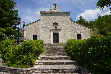 Old church at Castelpetroso, Isernia province, Molise