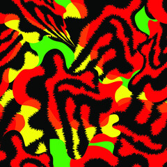 New abstract seamless artwork with vector creative pattern