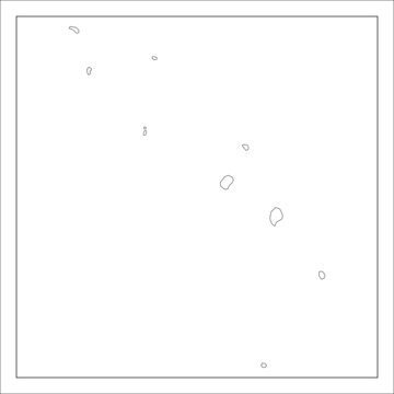 ツバルの地図です。