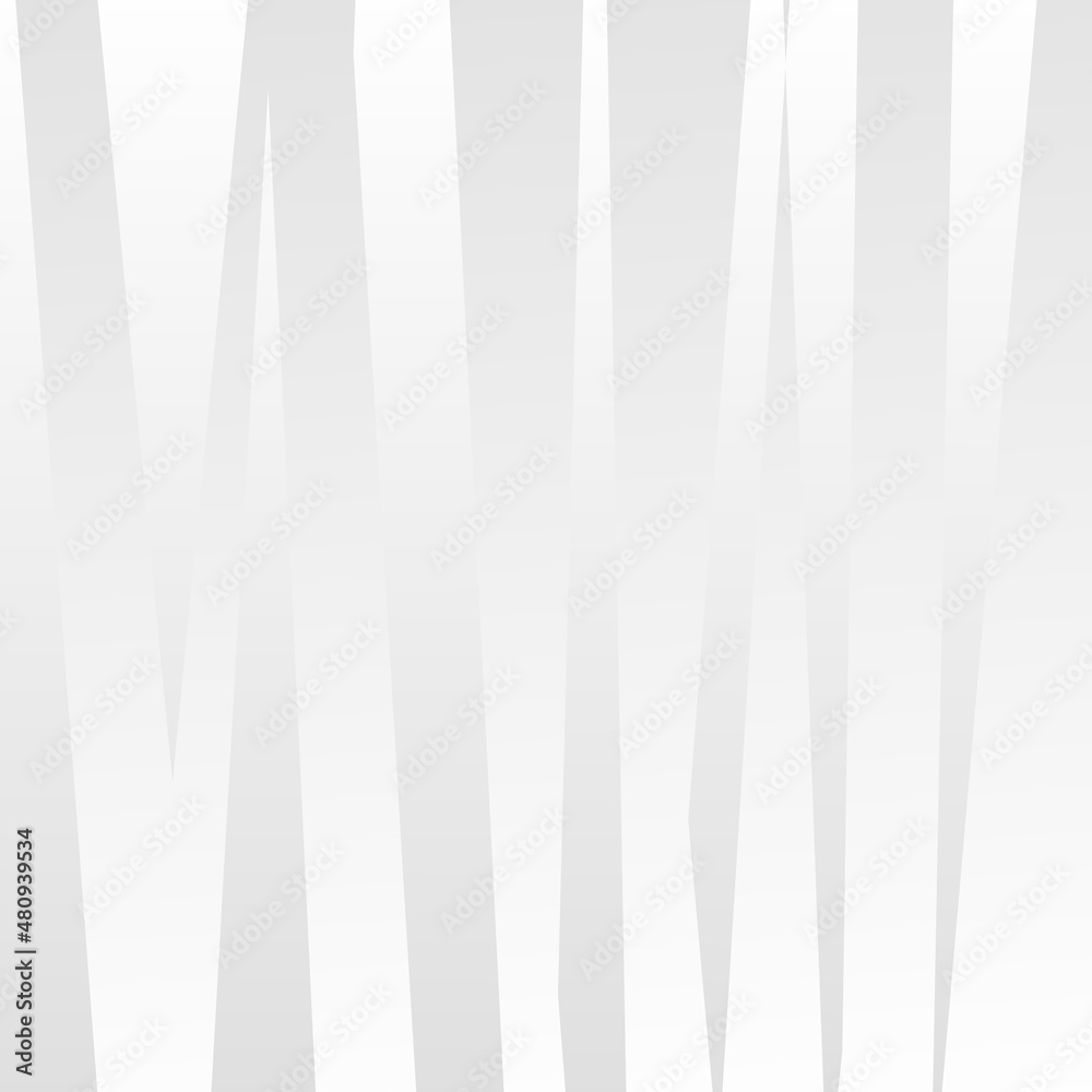 Fototapete Abstract white and gray gradient background. Modern minimalist design. Vector illustration with simple shapes like circle, square, rectangle. Monochrome light 3d futuristic design