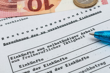 Steuerbescheid vom Finanzamt erhalten