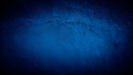 old blue dark abstract cement concrete wall texture background
