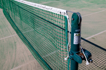 テニスコートのネット