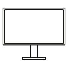 Ikona przedstawiająca monitor.
