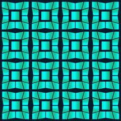 Abstract background, banner, template. Geometric shapes on a black background. Vector illustration.