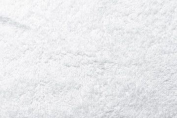 White terry towel textured background - obrazy, fototapety, plakaty