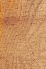 Texture of cut old tree stump with annual rings and cracks. Wooden texture