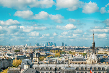 Fototapeta na wymiar View of Paris
