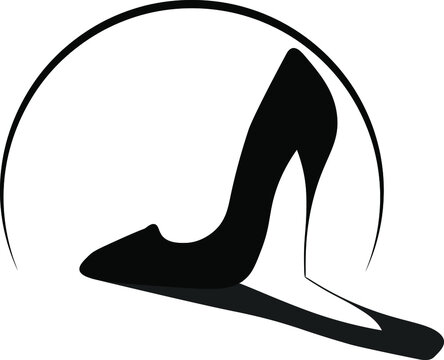 Women heelys shoes black outline images. Female shoe silhouette vector. Ladies shoes silhouette vector. Silhouette shoes for ladies