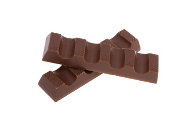 chocolate bar isolated