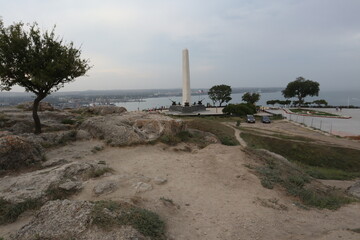 rest in the city of Kerch, ruins, architectural monuments